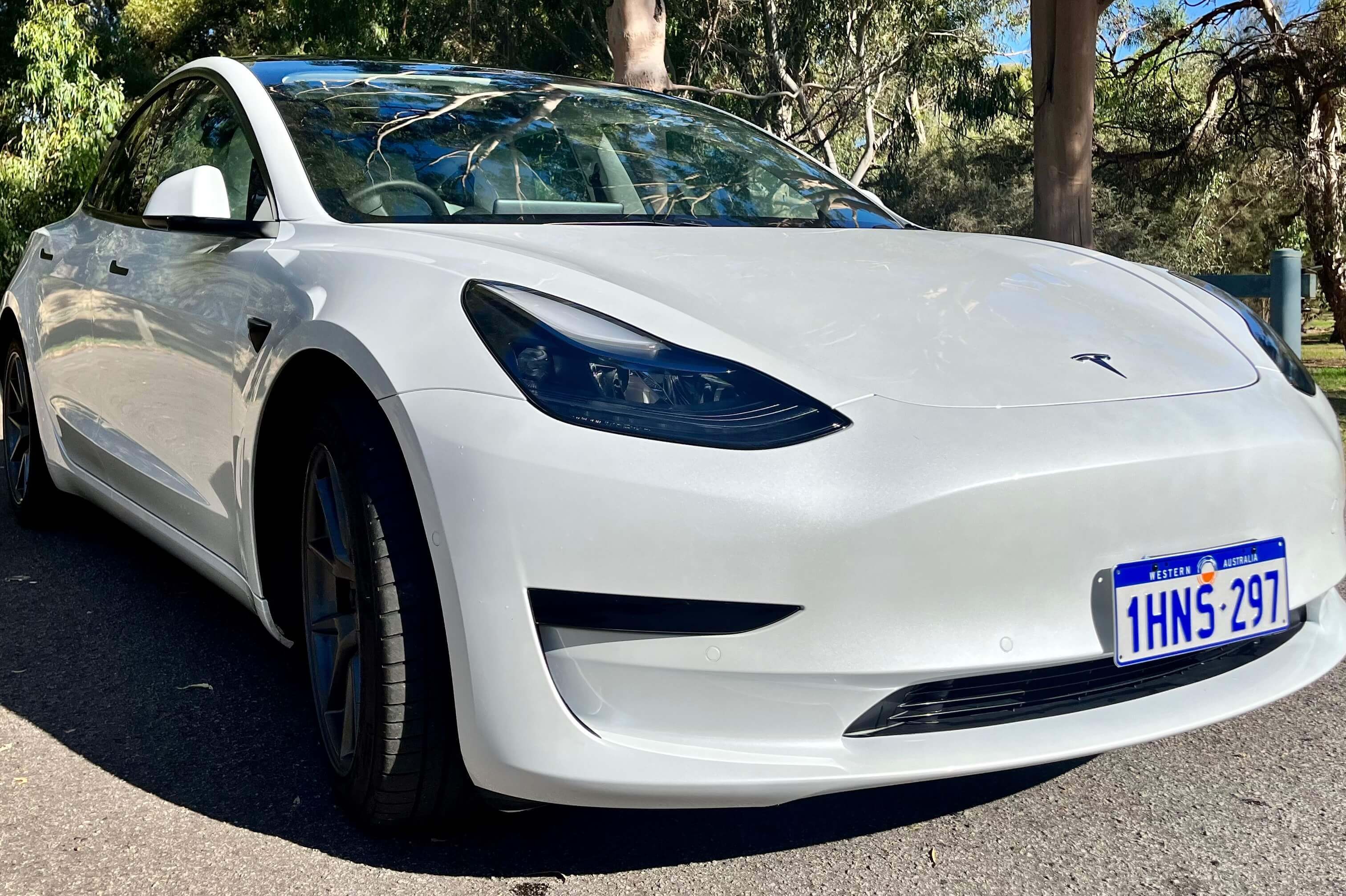 Car Hire in Rivervale Tesla Model 3, 2021, 400kms range in Perth evee